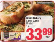 Spar Bakery Large Garlic Bread-Each