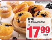 Spar Muffin Assorted-Each
