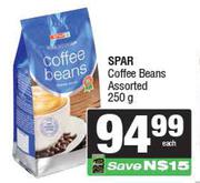 Spar Coffee Beans Assorted-250g 