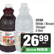 Spar White/Brown Vinegar-2Ltr 