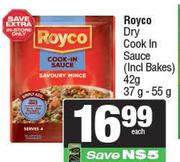 Royco Dry Cook In Sauce (Incl Bakes)-42g 