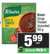 Knorr Soup Packet Assorted-50g