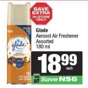 Glade Aerosol Air Freshener Assorted-180ml 