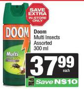 Doom Multi Insects Assorted-300ml