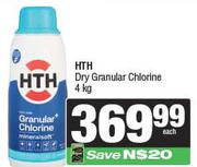HTH Dry Granular CHlorine-4kg 