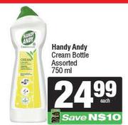 Handy Andy Cream Bottle Assorted-750ml 