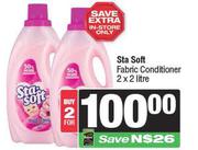 Sta Soft Fabric Conditioner-2 x 2Ltr