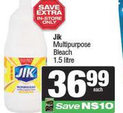 Jik Multipurpose Bleach-1.5Ltr