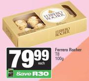 Ferrero Rocher T8-100g