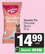 Sweetie Pie Chocolate Bunny-22g