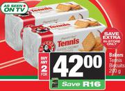 Bakers Tennis Biscuits-For Any 2 x 200g