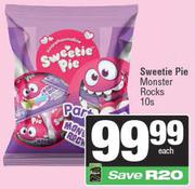 Sweetie Pie Monster Rocks-10's Pack