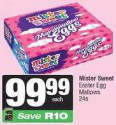 Mister Sweet Easter Egg Mallows-24's Pack