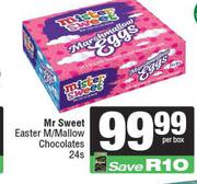 Mr Sweet Easter M.Mallow Chocolates-24s Per Box