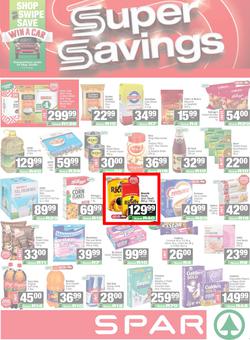 SPAR & SUPERSPAR Western Cape : Super Savings (23 March - 07 April 2026), page 1