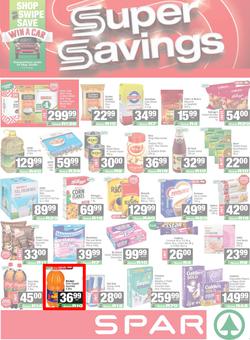 SPAR & SUPERSPAR Western Cape : Super Savings (23 March - 07 April 2026), page 1