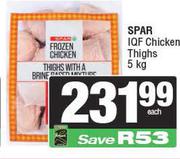 Spar IQF Chicken Thighs-5kg 