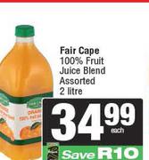 5Fair Cape 100% Fruit Juice Blend Assorted-2Ltr