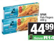 Spar Fish Fingers-400g 