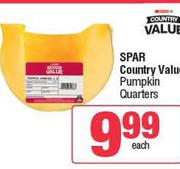 Spar Country Value Pumpkin Quarters