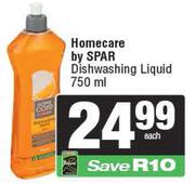 Homecare By Spar Dishwashing Liquid-750ml 