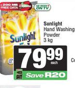 Sunlight Hand Washing Powder-3kg 