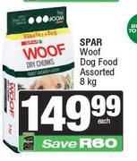 Spar Woof Dog Food Assorted-8kg 