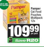 Pamper Cat Food Pouches Multipack-12s Per Pack