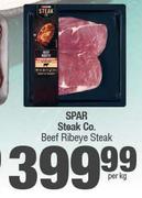 Spar Steak Co.Beef Ribeye Steak-Per Kg
