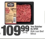 Your Butcher By Spar Bulk Lean Beef Mince-Per Kg