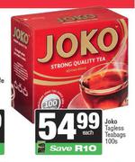Joko Tagless Teabags-100s Pack