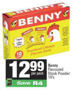 Benny Flavoured Stock Powder-10s Per Pack
