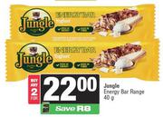 Jungle Energy Bar Range-For Any 2 x 40g