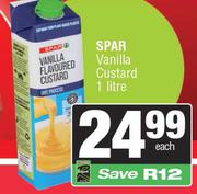 Spar Vanilla Custard-1Ltr
