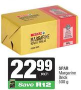 Spar Margarine Brick-500g 