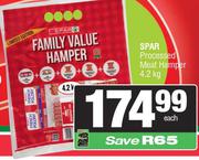Spar Processed Meat Hamper-4.2kg Each