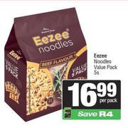 Eezee Noodles Value Pack-5s Per Pack