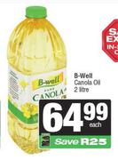 B-Well Canola Oil-2L