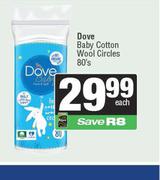 Dove Baby Cotton Wool Circles-80's