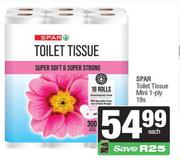 Spar toilet Tissue Mini 1 Ply-18s