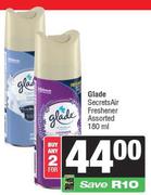 Glade Secrets Air Freshener Assorted-For 2 x 180ml