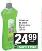 Homecare By Spar Dishwashing Liquid-750ml