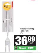 Spar Good Living Table Fork-4's