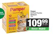 Pamper Cat Food Pouches Multipack-12s Per Pack