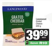 Lancewood Grated Cheese-200g