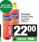 Energade Energy Drink Assorted-For 2 x 500ml