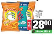 Spookies Or Flyers Assorted-For 3 x 100g