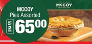 McCoy Pies Assorted-For 2
