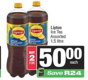 Lipton Ice Tea Assorted-For 2 x 1.5L