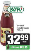All Gold Tomato Sauce-700ml